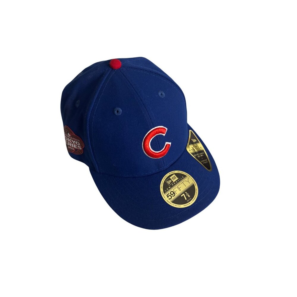 Chicago Cubs New Era 59FIFTY Low Profile Tokyo Series 2025 Fitted Cap Size 7 3/8